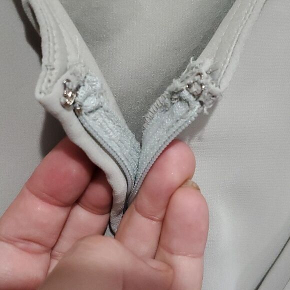 Dear Cleo Ivy Tie Back Dress with Side Slit in Mint Size 4 - Picture 9 of 15